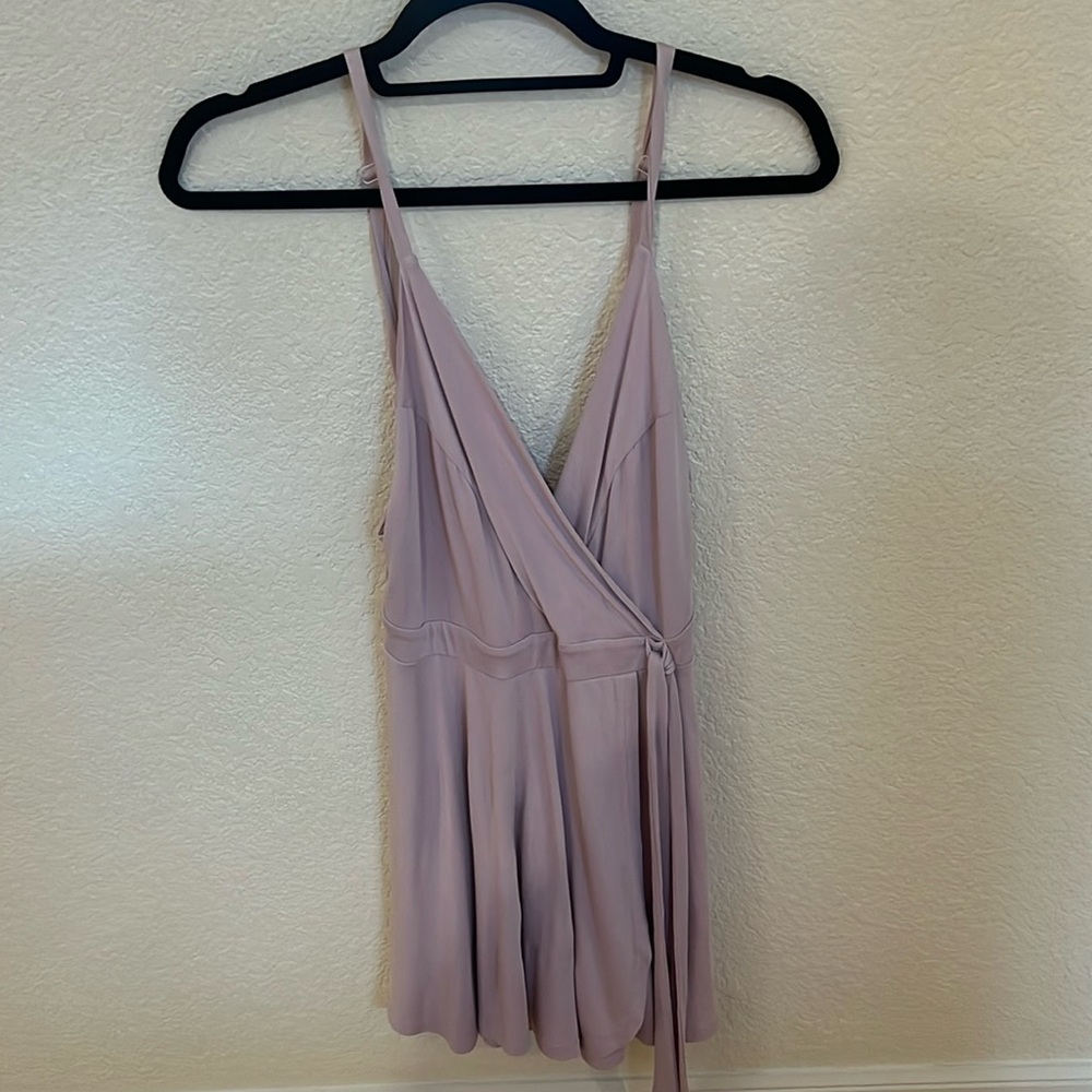 Purple romper